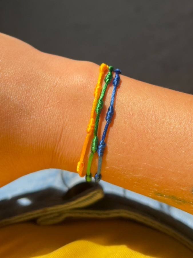 Pulseira 7 nós Azul
