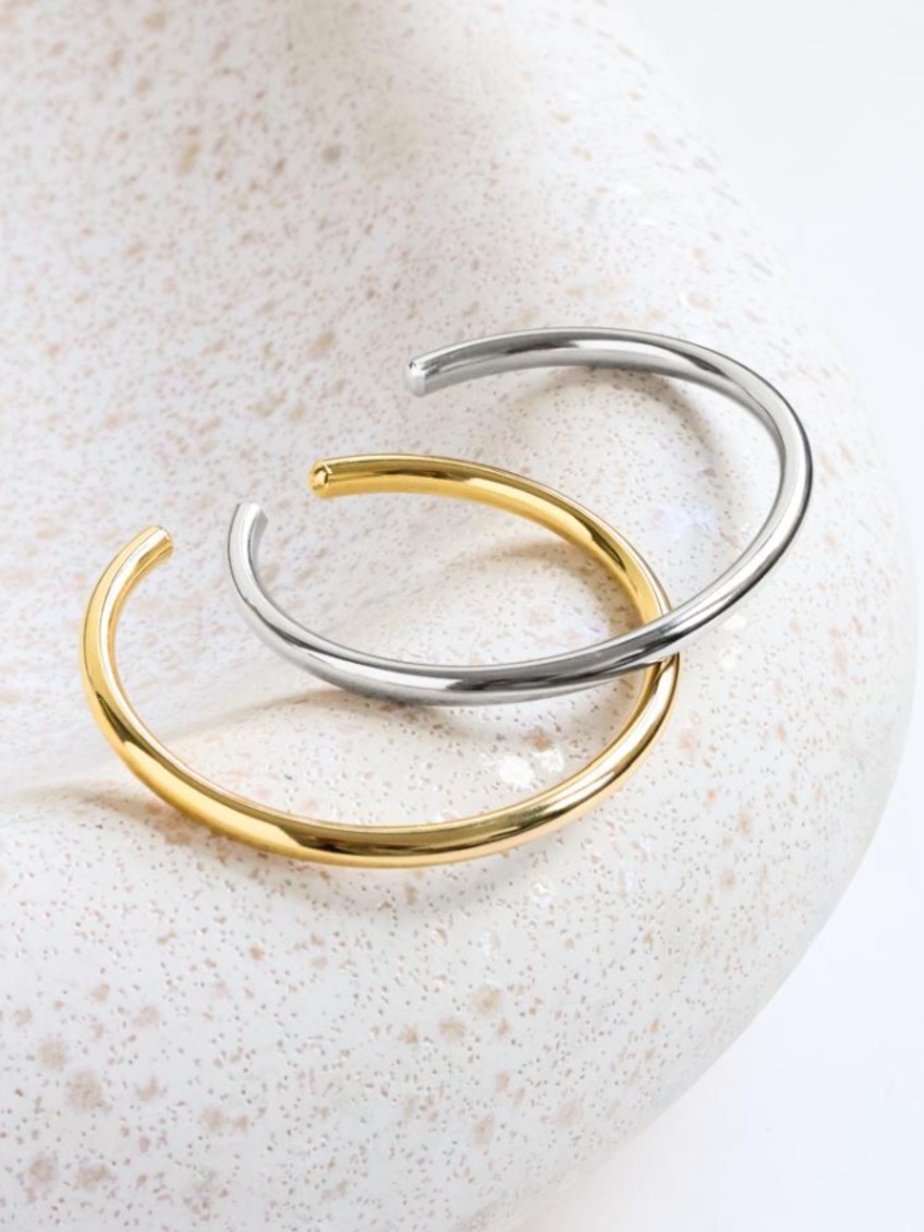Bracelete Arredondado Dourado